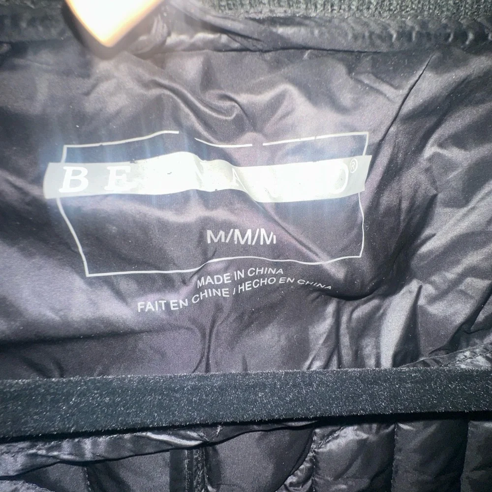 Bernardo Black Quilted Puffer Jacket - Picture 4 of 4
